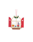 ULBRICHT Advent Window Santa Ornament