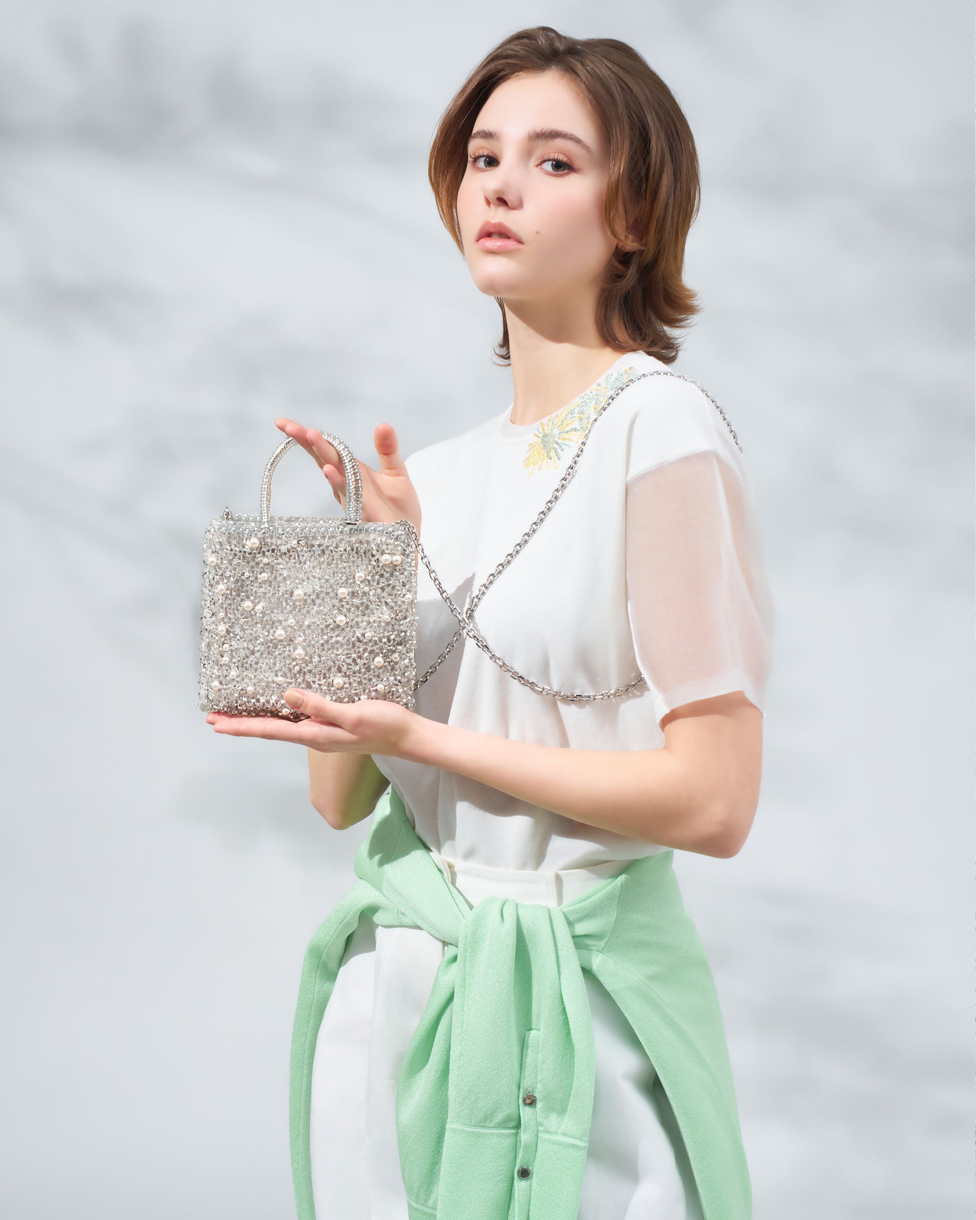 ANTEPRIMA - CROSSBODY WIREBAG PERLA GLITTER – Anteprima eShop