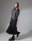 Tape Yarn Pointelle Vest