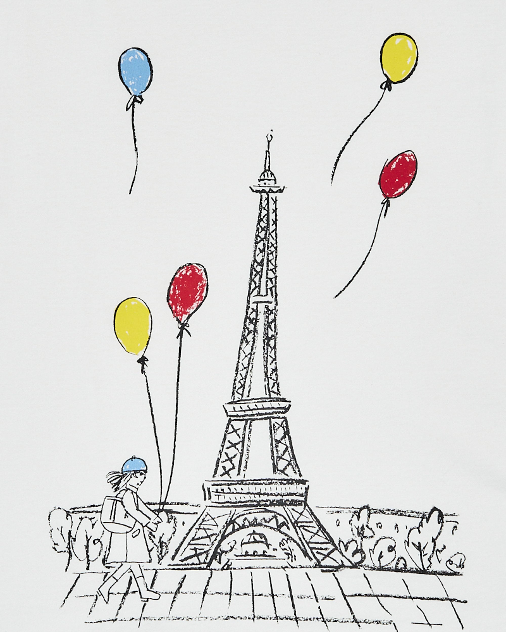 YOSHI KONDO Paris Sightseeing Tee