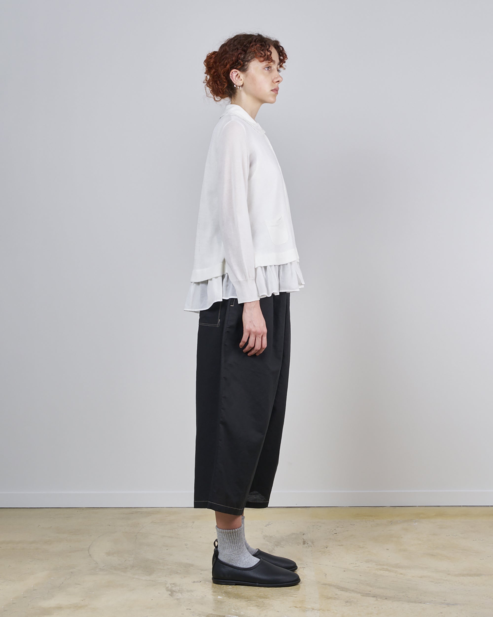 YOSHI KONDO Exclusive Off Cardigan