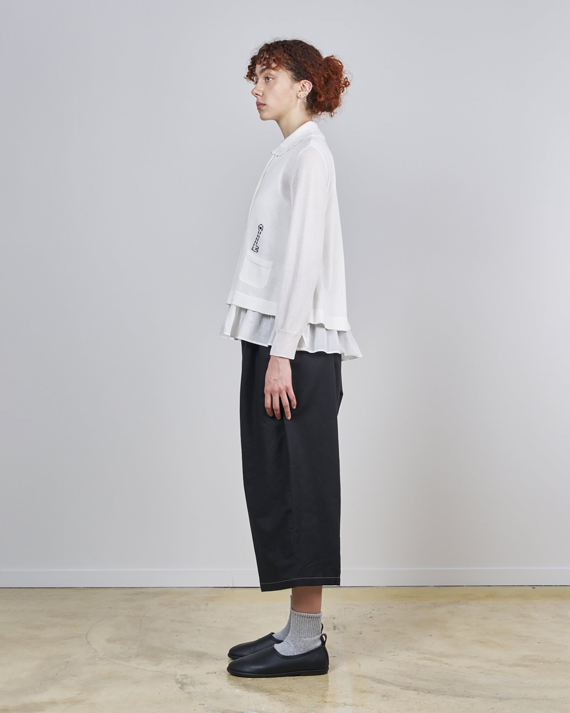 YOSHI KONDO Exclusive Off Cardigan