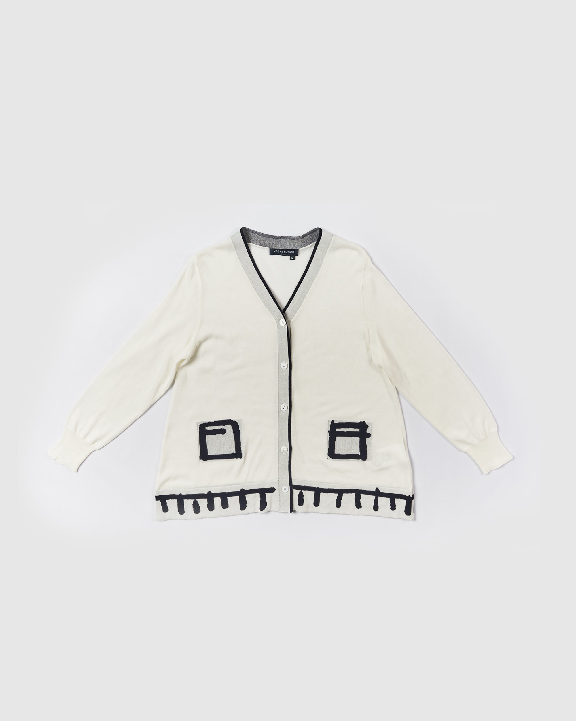 YOSHI KONDO Okra Cardigan