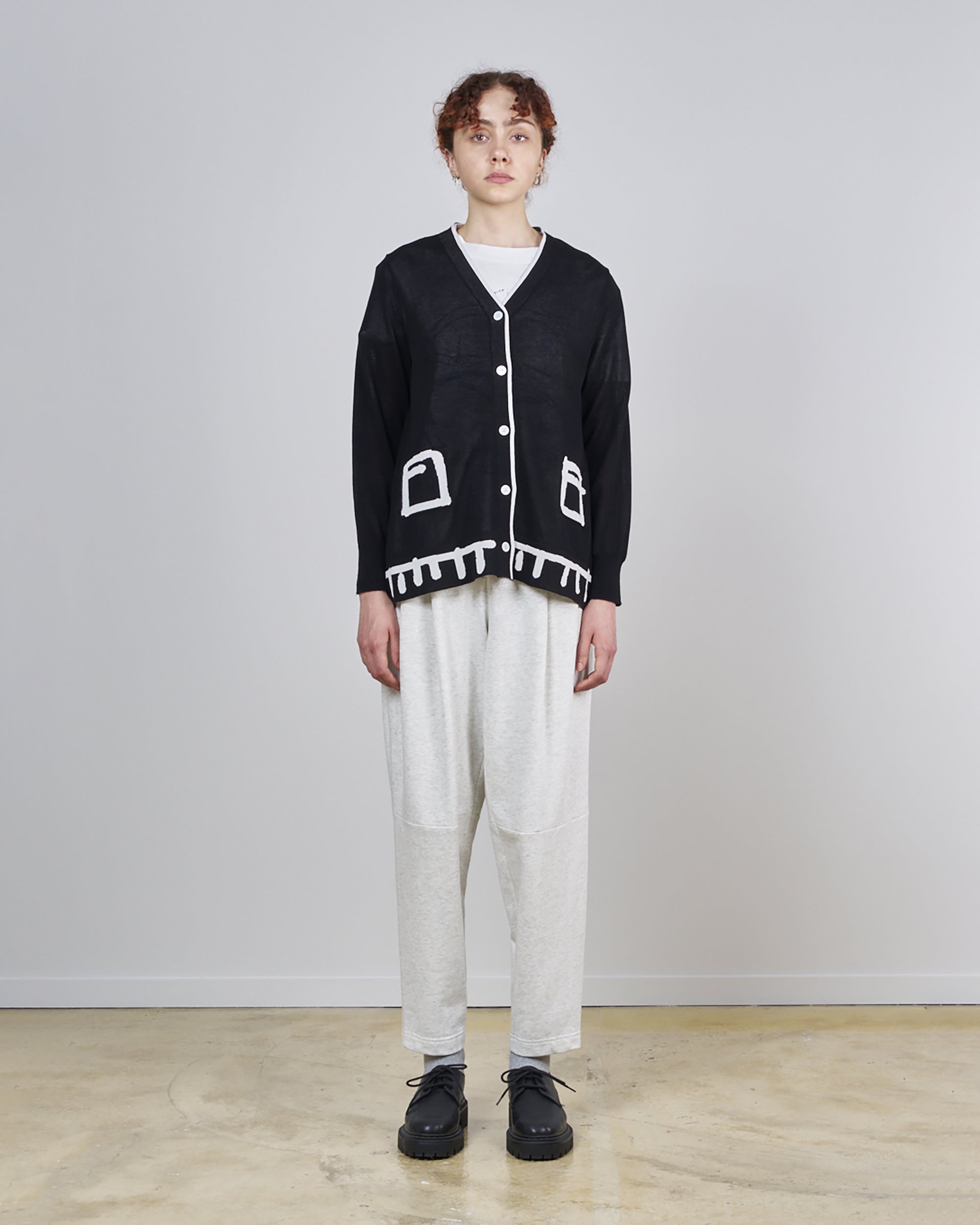 YOSHI KONDO Okra Cardigan