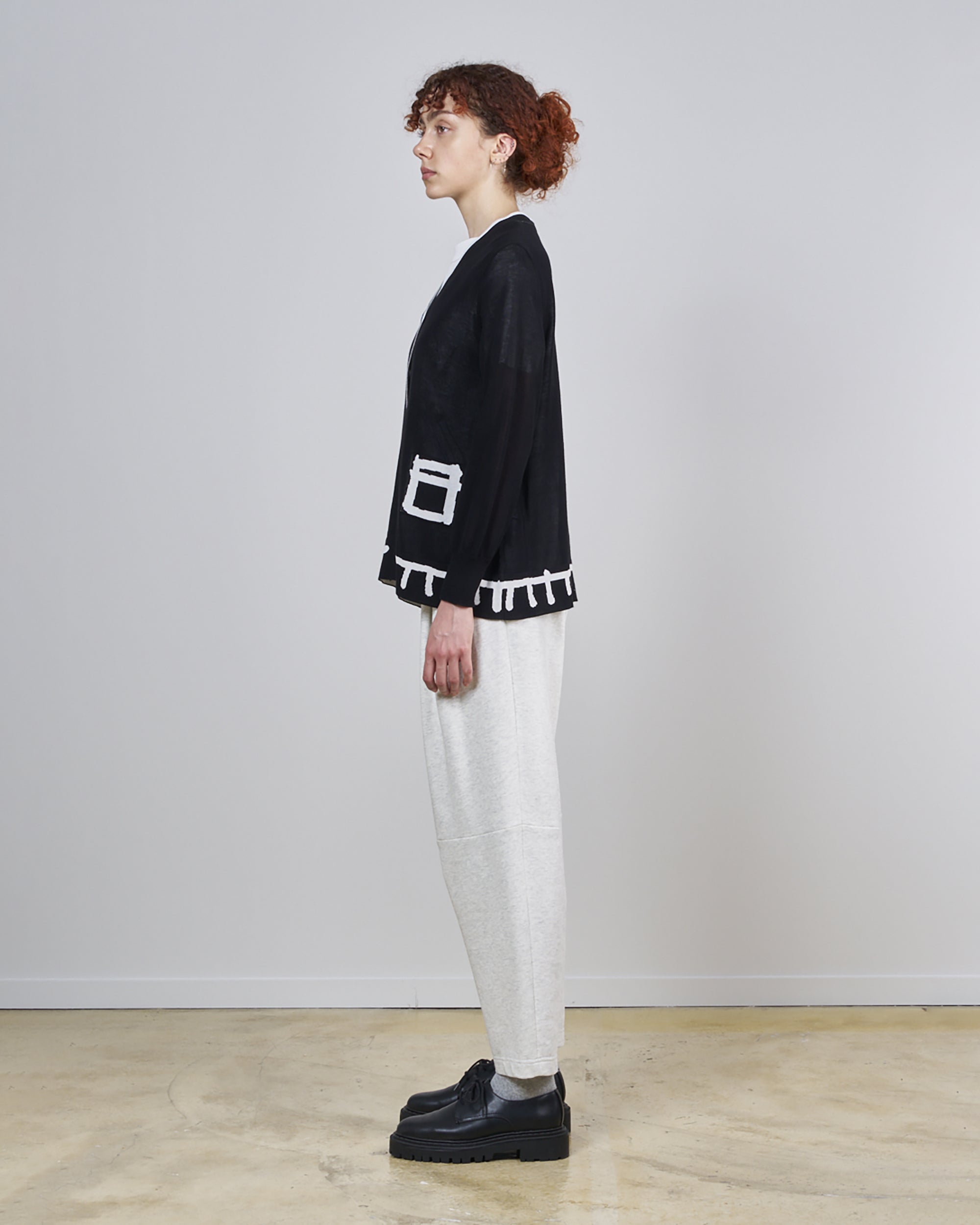 YOSHI KONDO Okra Cardigan