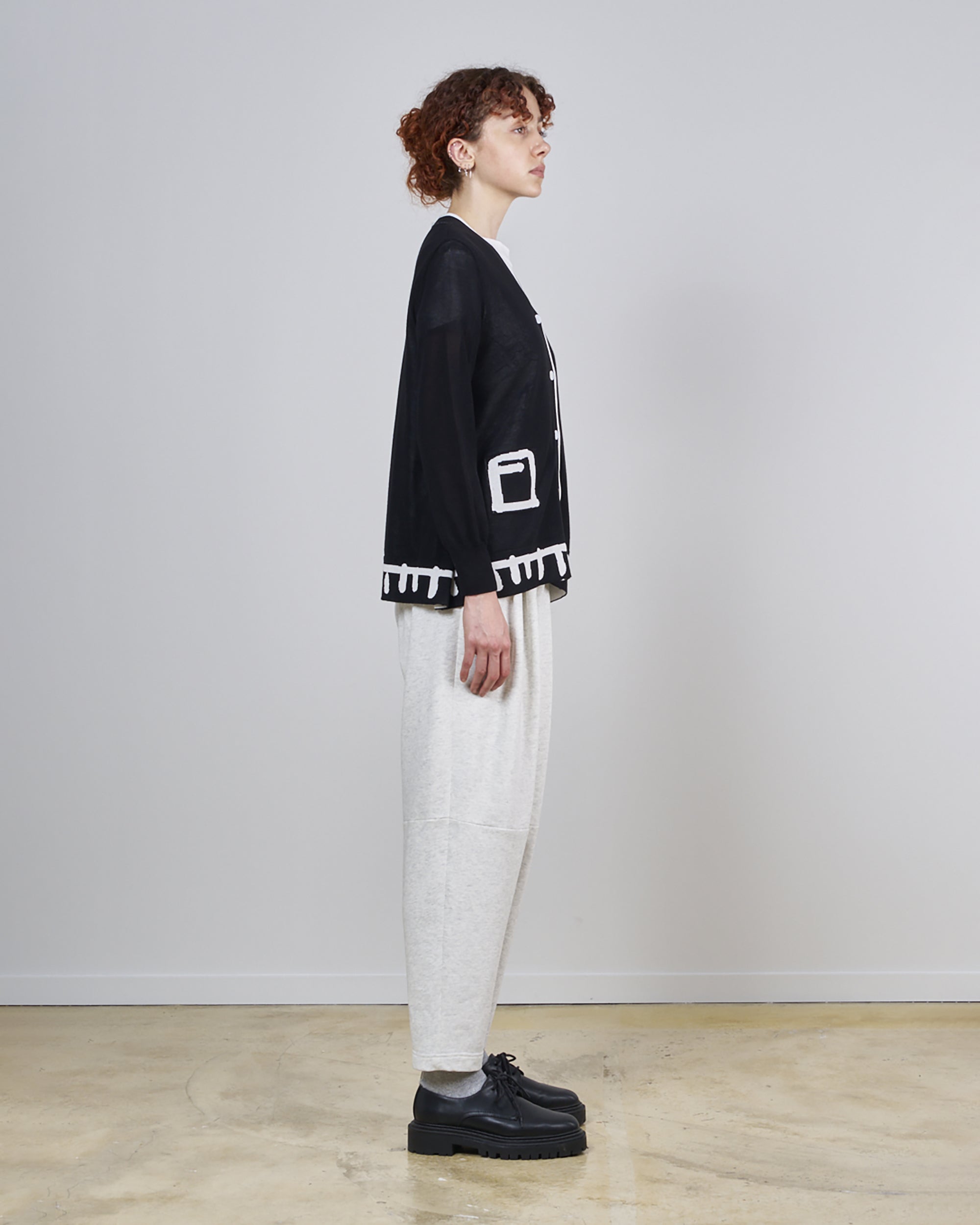 YOSHI KONDO Okra Cardigan