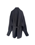 THE KEIJI Hybrid Denim Shirt With Belt