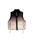 THE KEIJI Gradient Cable Print Down Vest
