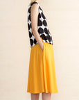 Solid Crepe Skirt