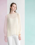 IJIIT Washable Chiffon Blouse