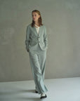 IJIIT Ecoarch V Neck Blazer