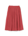 Ats Crinkle Pleat Cotton Maxi Skirt