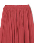 Ats Crinkle Pleat Cotton Maxi Skirt