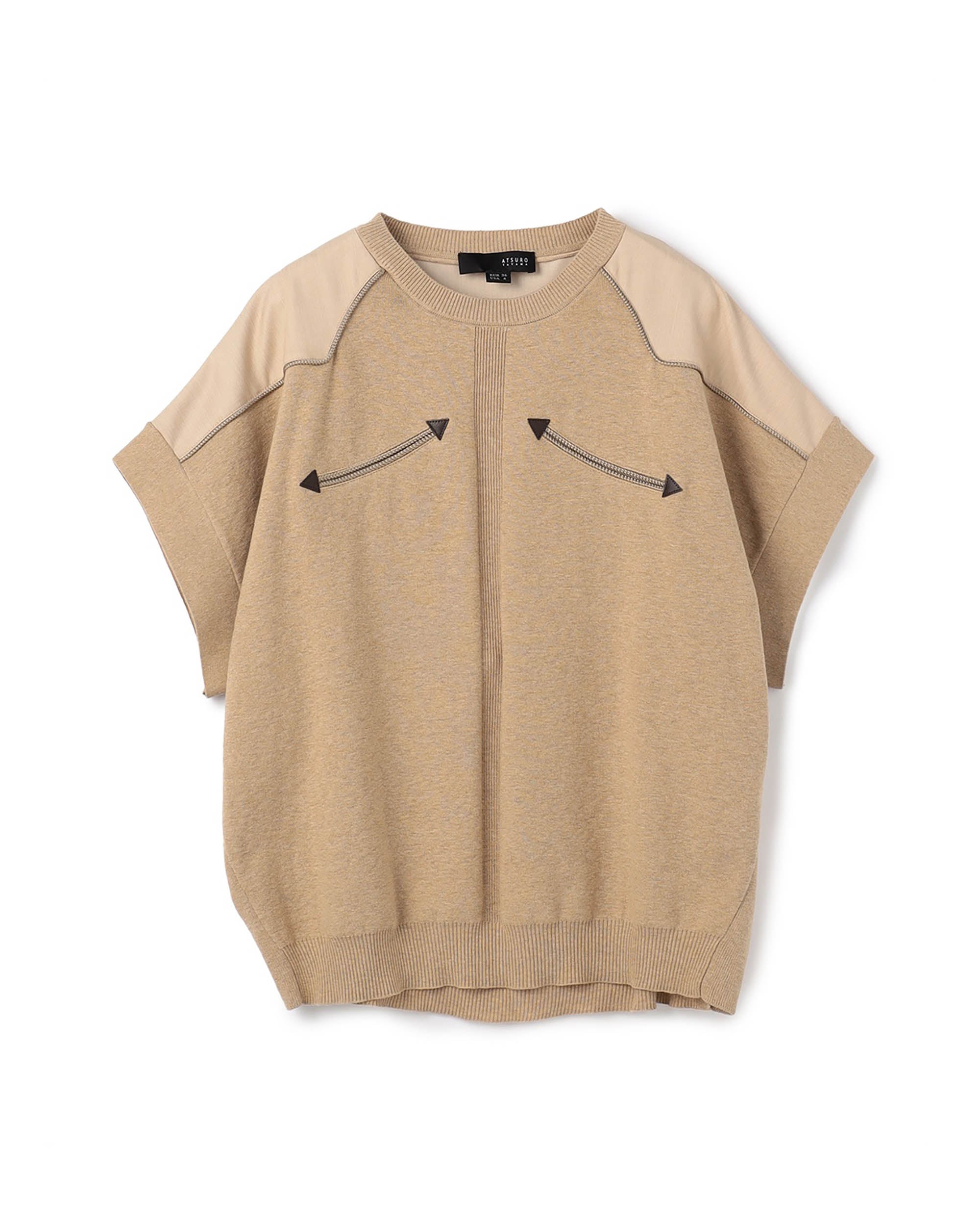 Western Shirt Knit Top