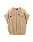 Western Shirt Knit Top