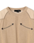 Western Shirt Knit Top
