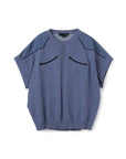 Western Shirt Knit Top