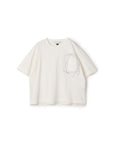 Folded Pocket Square Bold Stitch Top