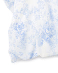 Vintage Floral Print Bubble Top