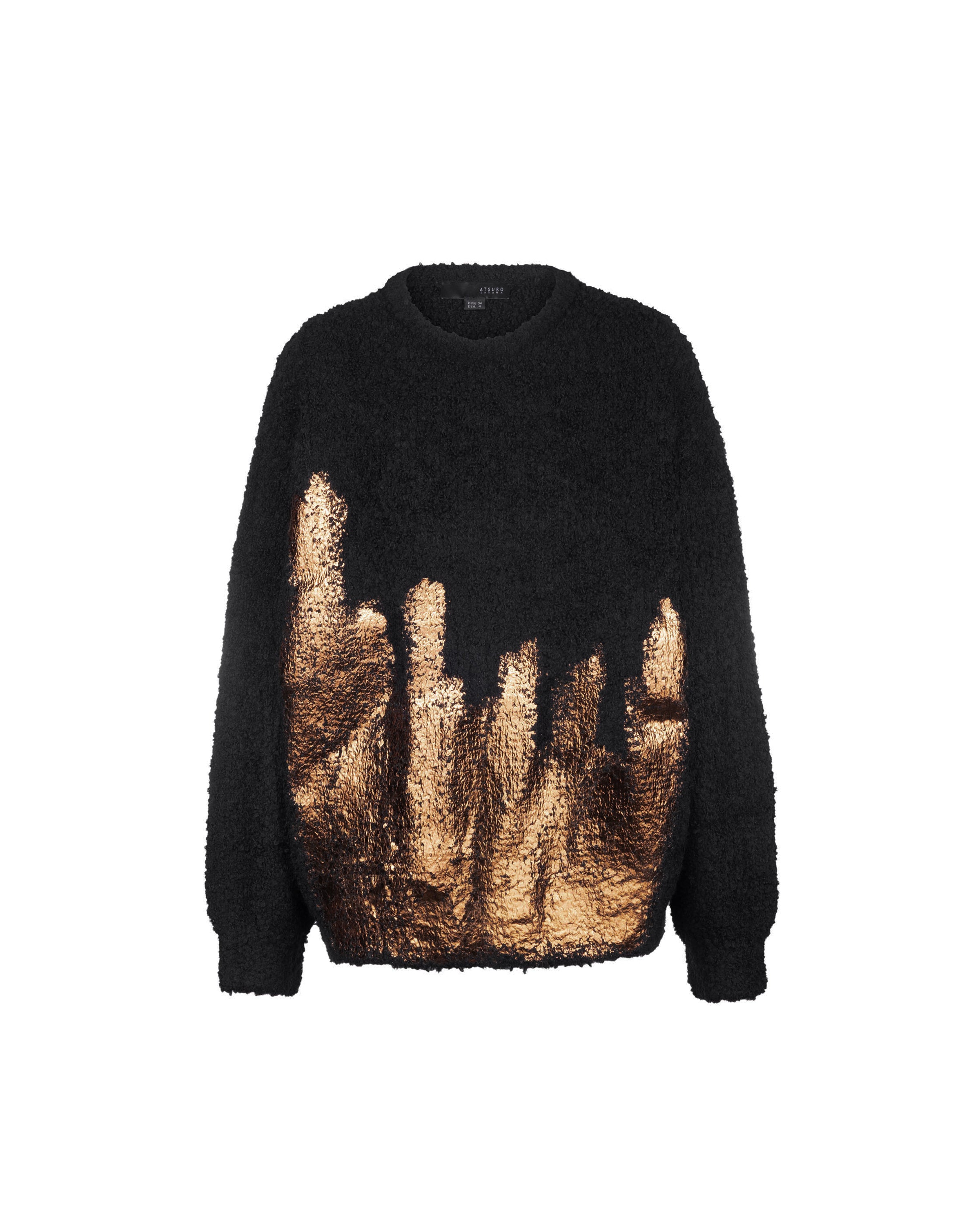 Édition de Paris Kintsugi Slub Yarn Knit Top