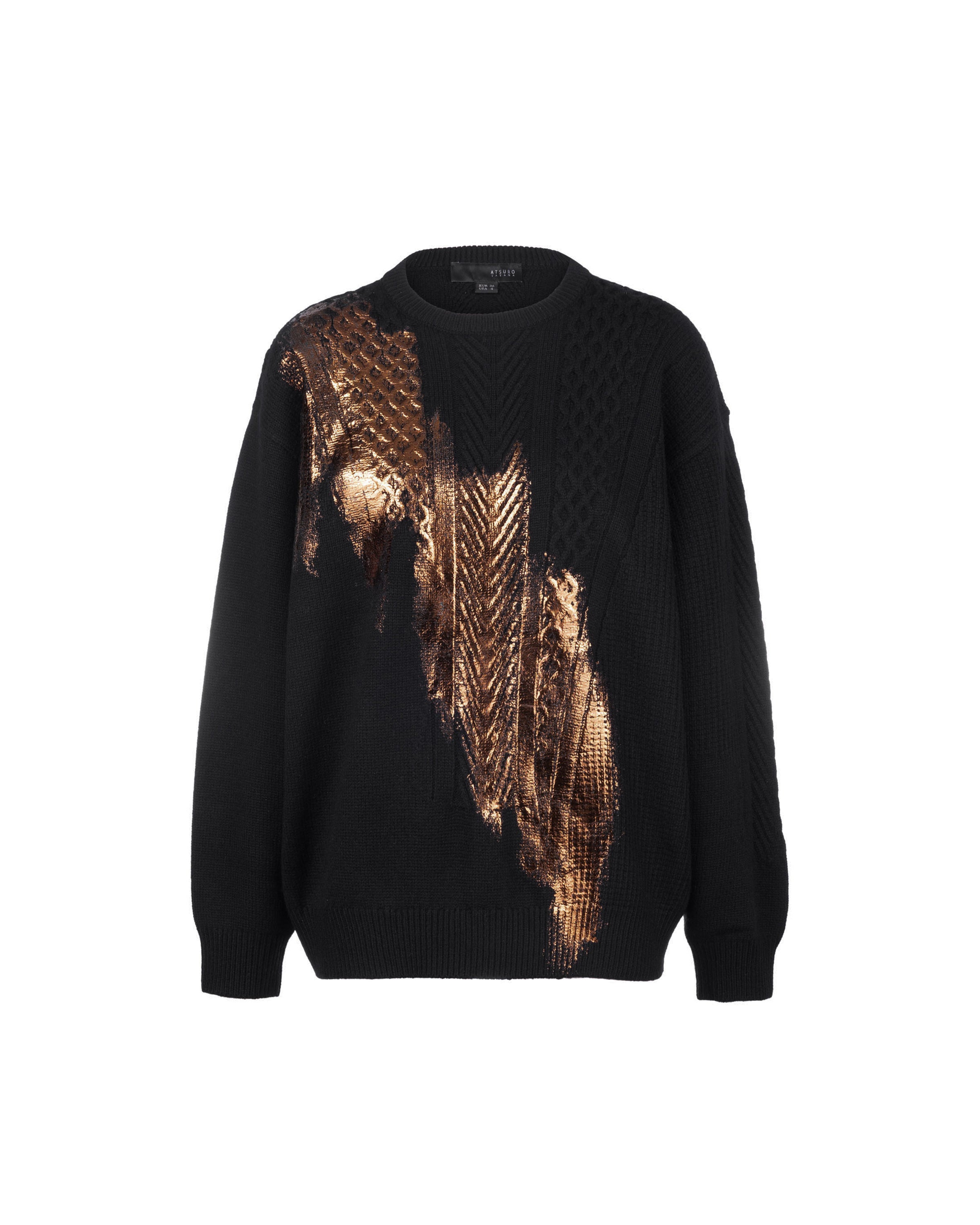 Édition de Paris Kintsugi Cable Knit Top