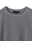 Jacquard Trim Bubble Knit