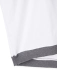 Jacquard Trim Bubble Knit