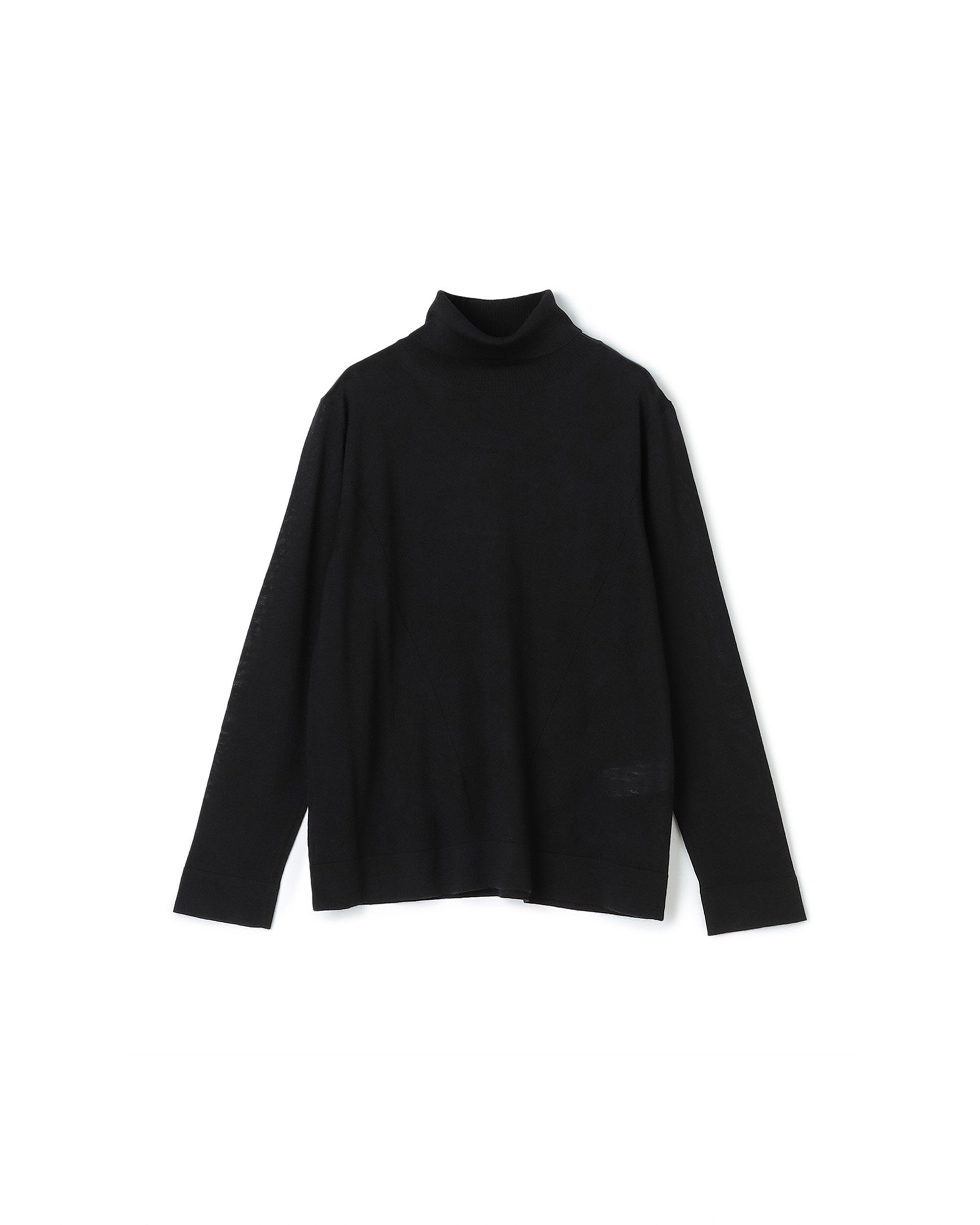 Soft Wool Turtle Neck Knit Top