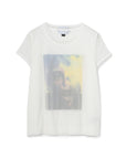 Portrait AI Print Twin Set Top