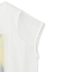 Portrait AI Print Twin Set Top