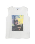 Portrait AI Print Twin Set Top