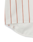 Bowling Collar Border Blouse