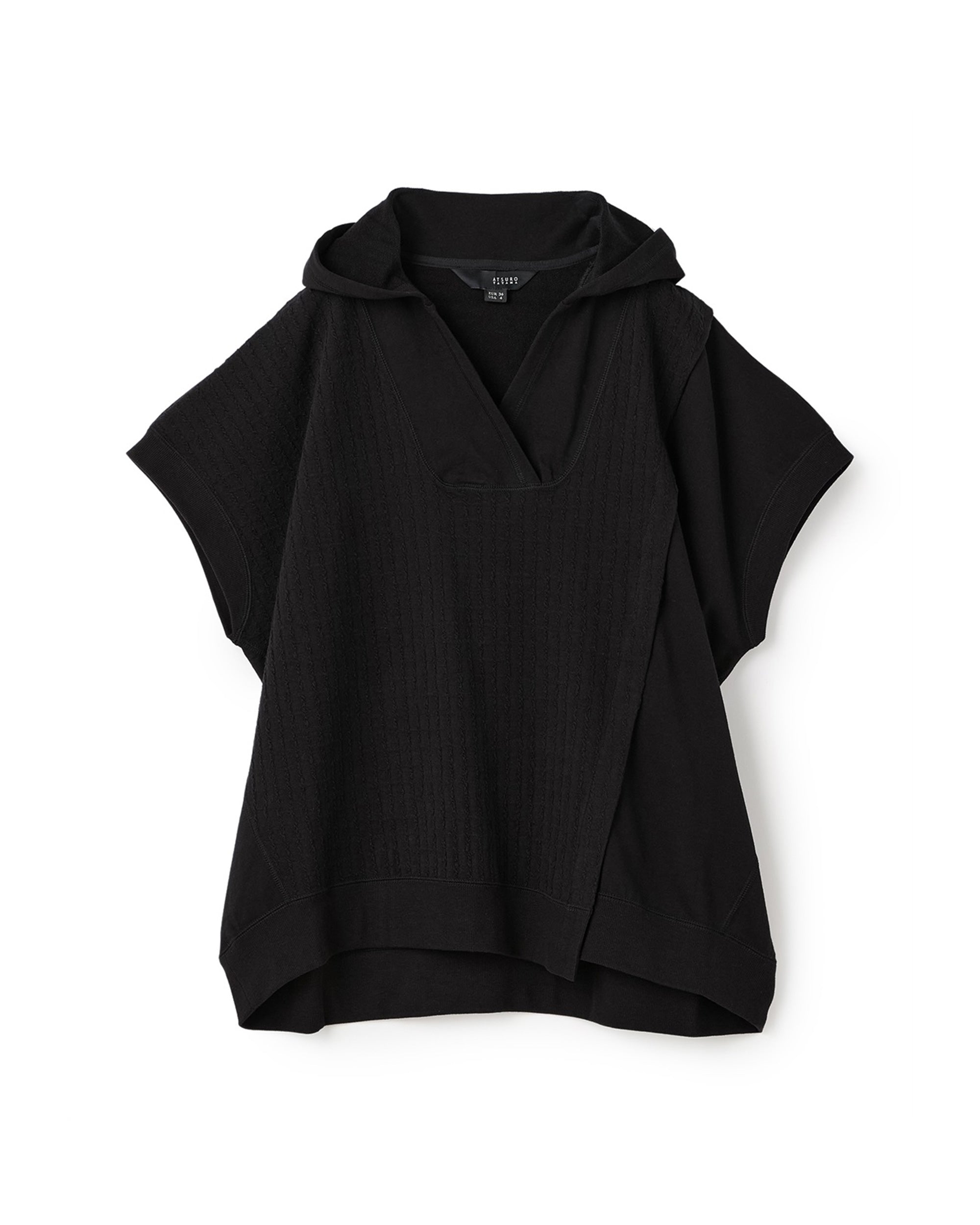 Bowling Collar Jacq Knit Top