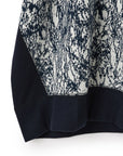 Bowling Collar Jacq Knit Top