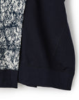 Bowling Collar Jacq Knit Top