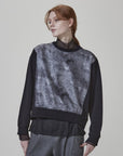 Kintsugi Foil Print Cut & Sewn Top