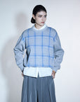 Tartan Sweatshirt Top