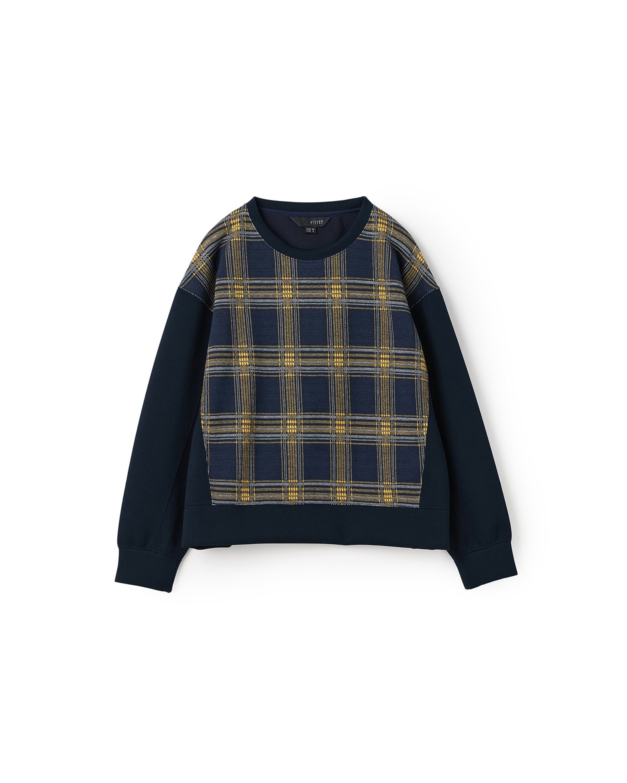 Tartan Sweatshirt Top