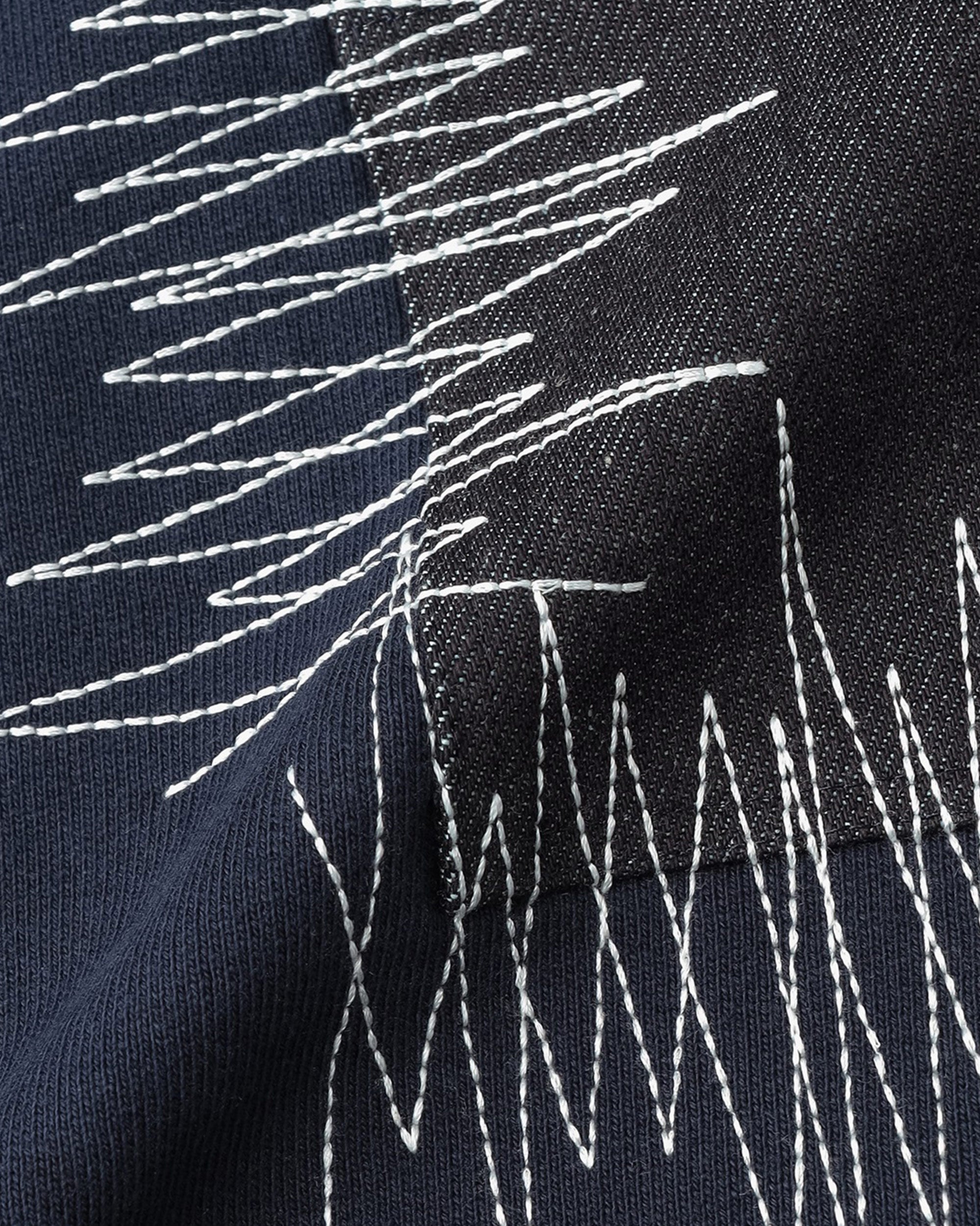 Édition de Paris Stitching Small Pocket Sweatshirt