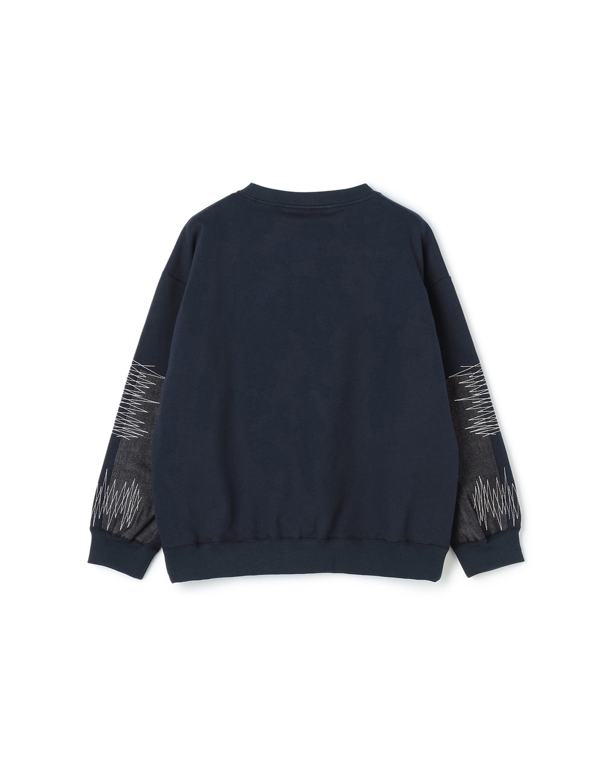 Édition de Paris Stitching Small Pocket Sweatshirt