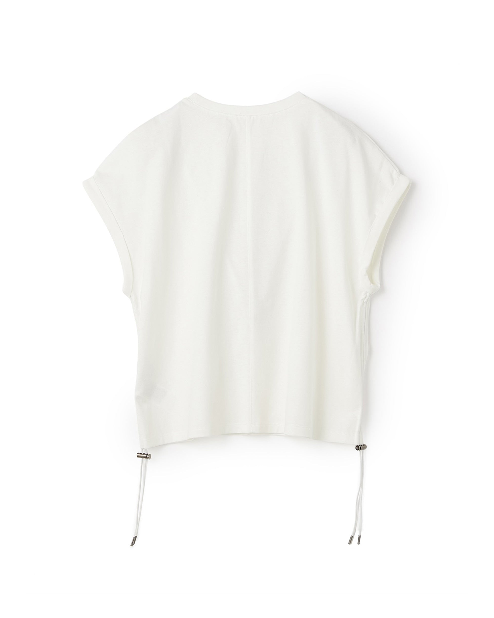 Kintsugi Drawstring Side Crop Tee
