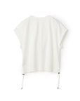 Kintsugi Drawstring Side Crop Tee
