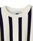 Rayon Poly Stripe Front Tunic Knit Top