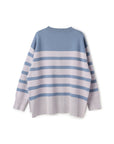 Soft Touch Square Border Knit Top