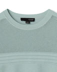 Poly Rayon Border Cable Knit Top