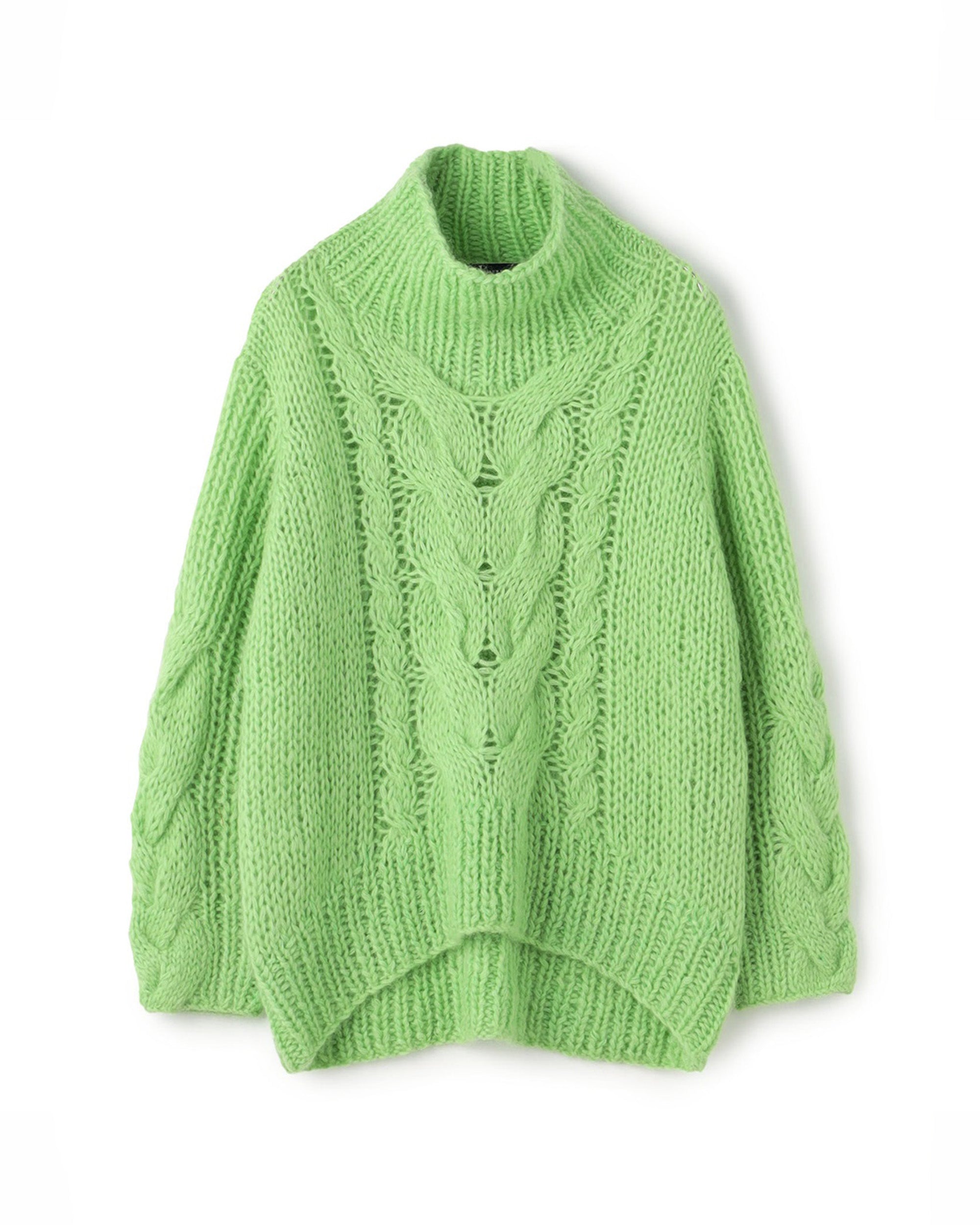 Impression Handmade Mohair Chunky Knit Top