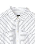Zigzag Folded Pocket Stp Blouse