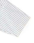 Zigzag Folded Pocket Stp Blouse