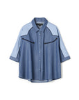 Western Shirt Button Up Blouse