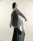 Édition de Paris Tunic Front CS Bubble Back Shirt